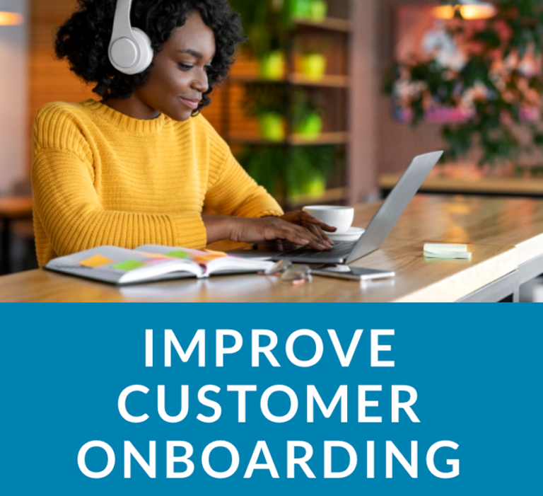 improve customer onboarding